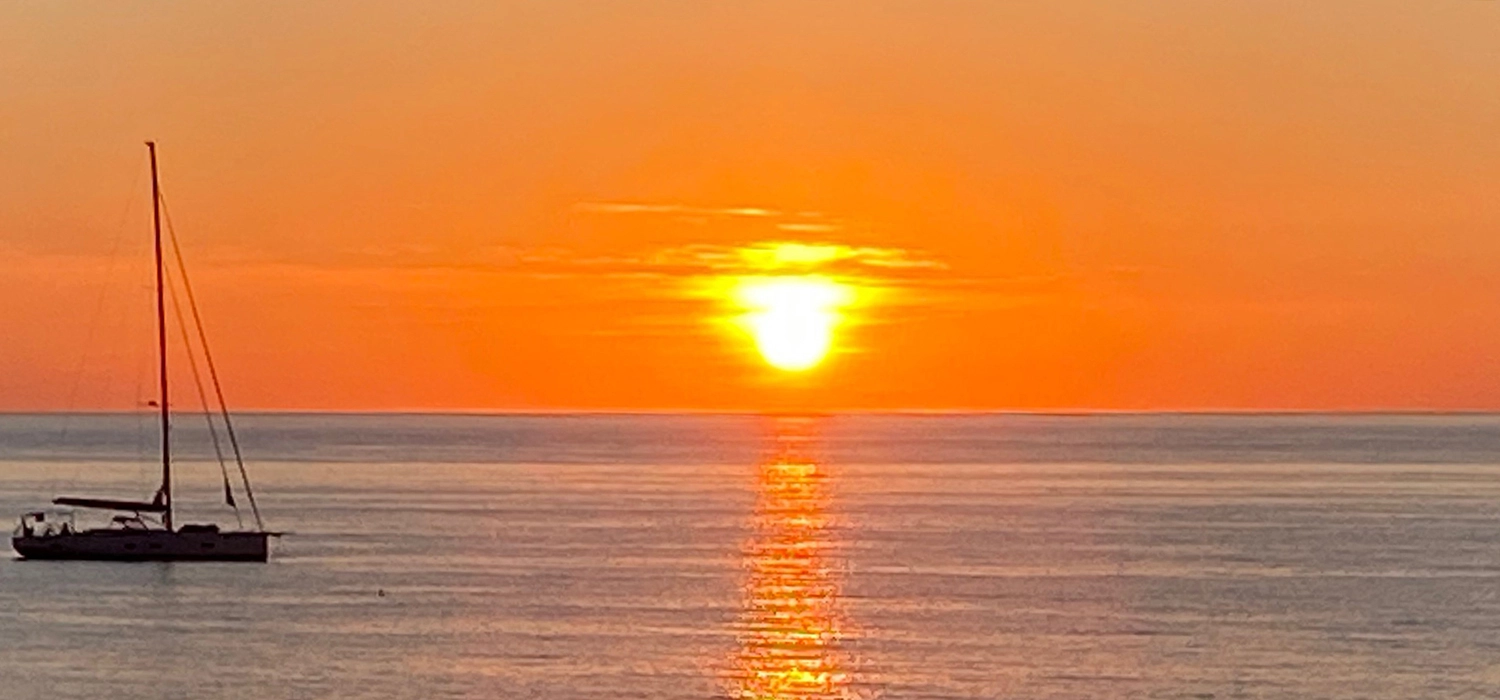 Tramonto a mare